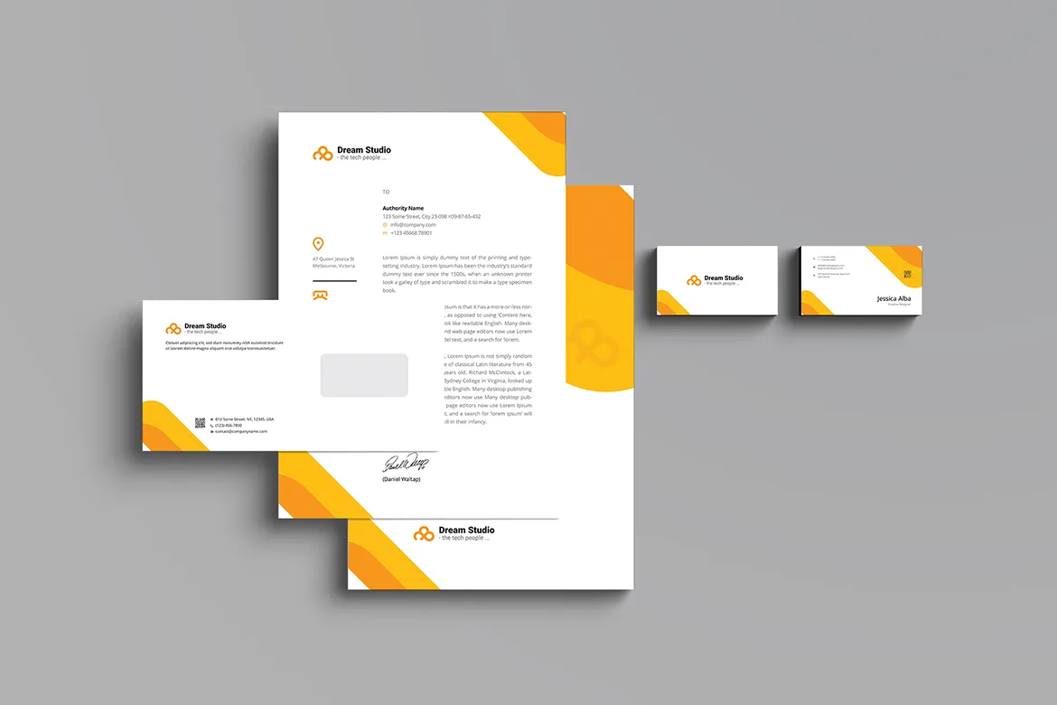 Branding Stationery Pack Template