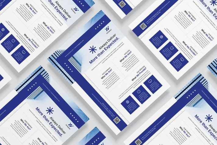 Clean Corporate Flyer Template – Vol 20