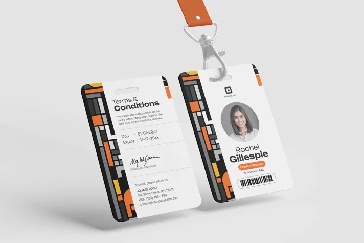 Corporate ID Card Design Template