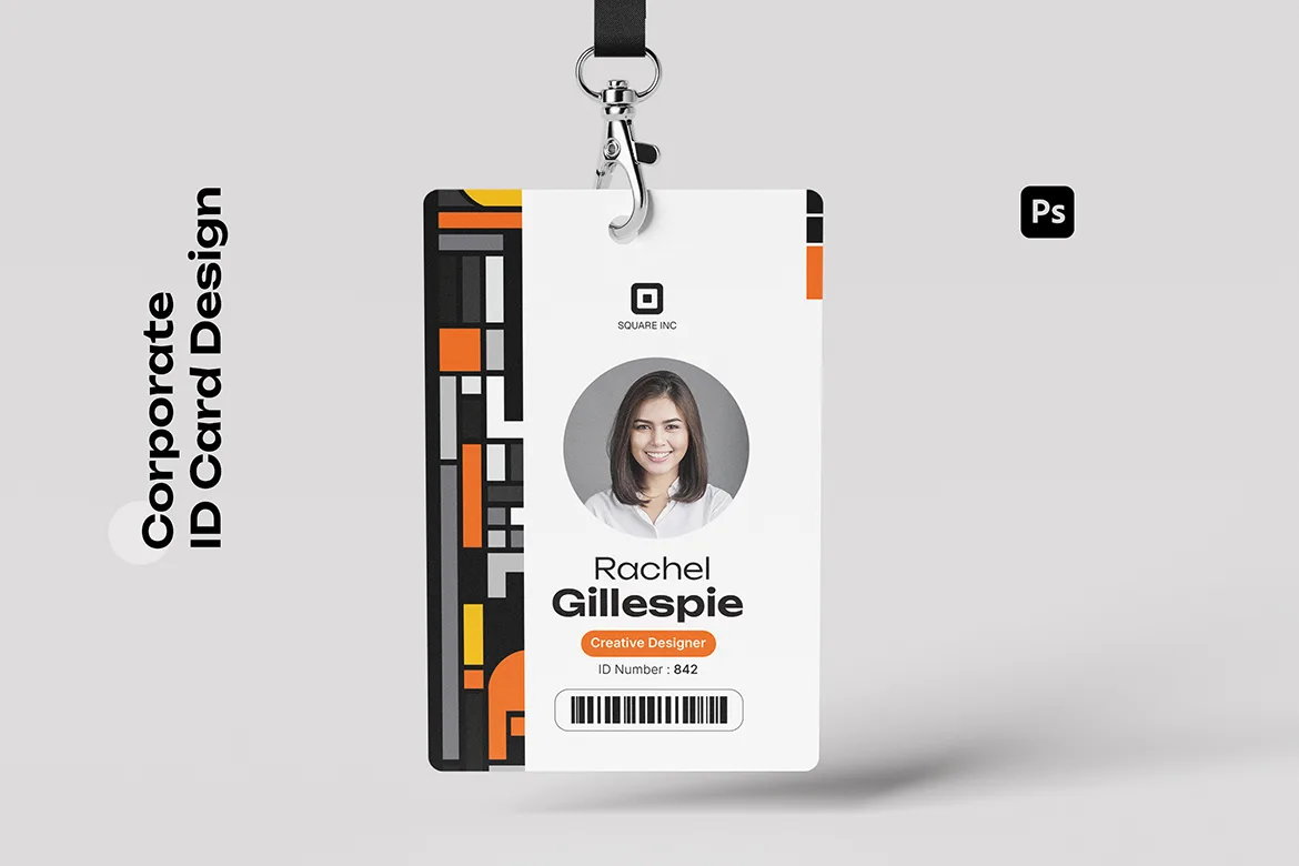 Corporate ID Card Design Template