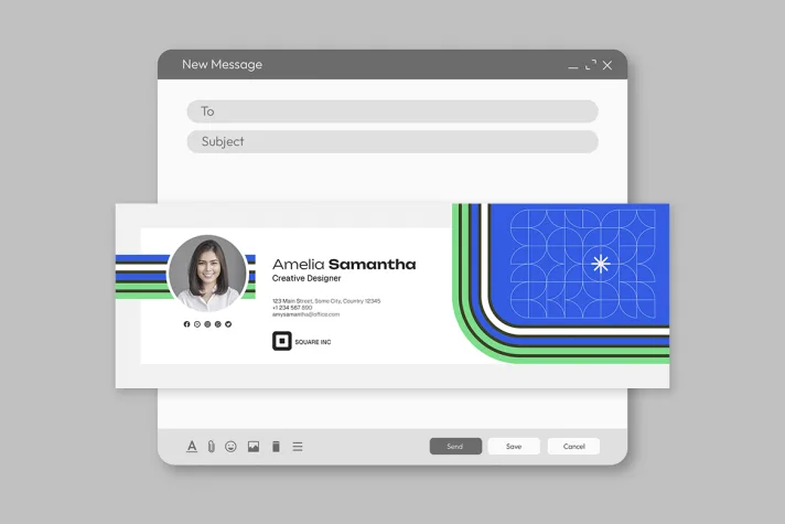 ID Card and Email Signature PSD Templates