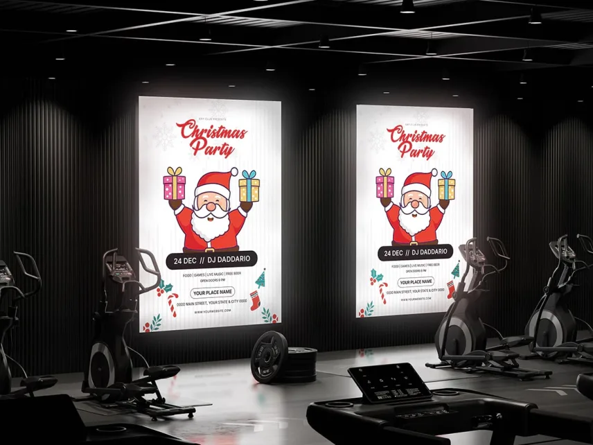 Christmas Party Flyer Template
