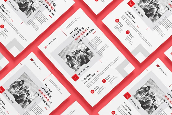 Clean Corporate Flyer Template – Vol 24